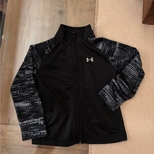 Under Armour Black and Gray Jacket Kids/ Toddler SZ 3